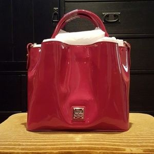 Dooney & Bourke Patent Small Brenna Satchel